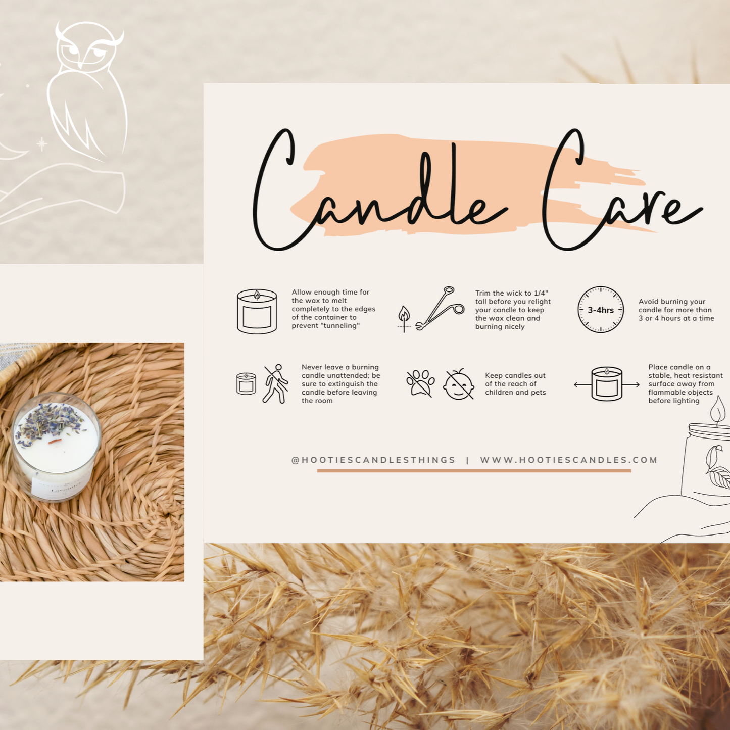 Beach Linen Candle