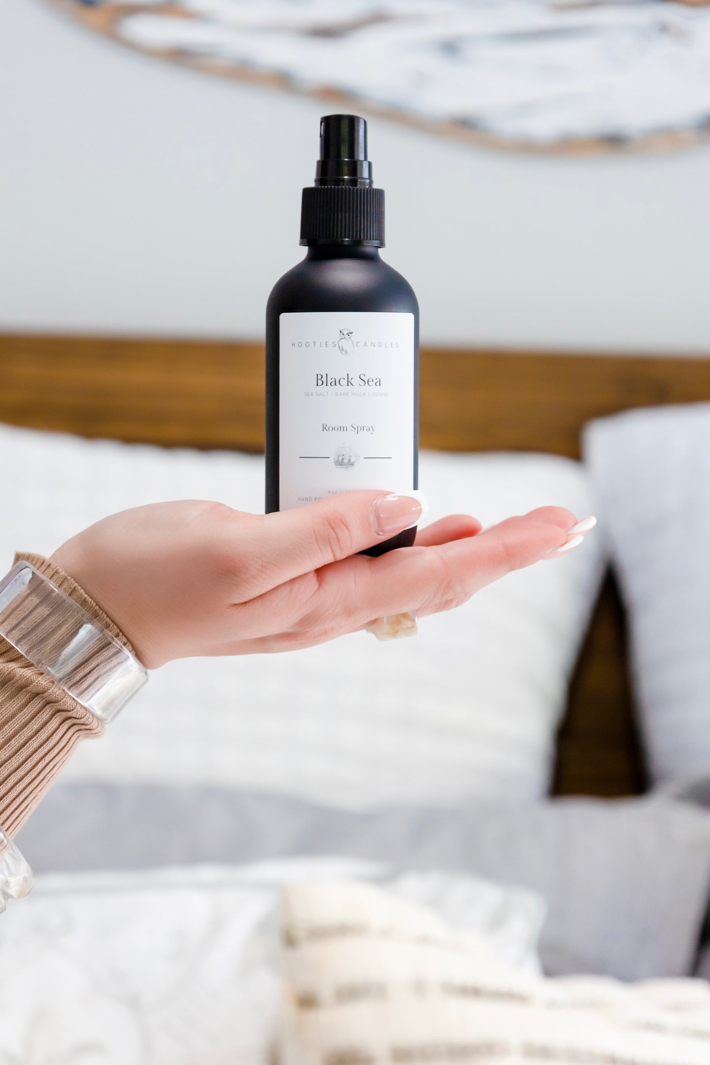 Black Sea Room Spray | Hooties Candles