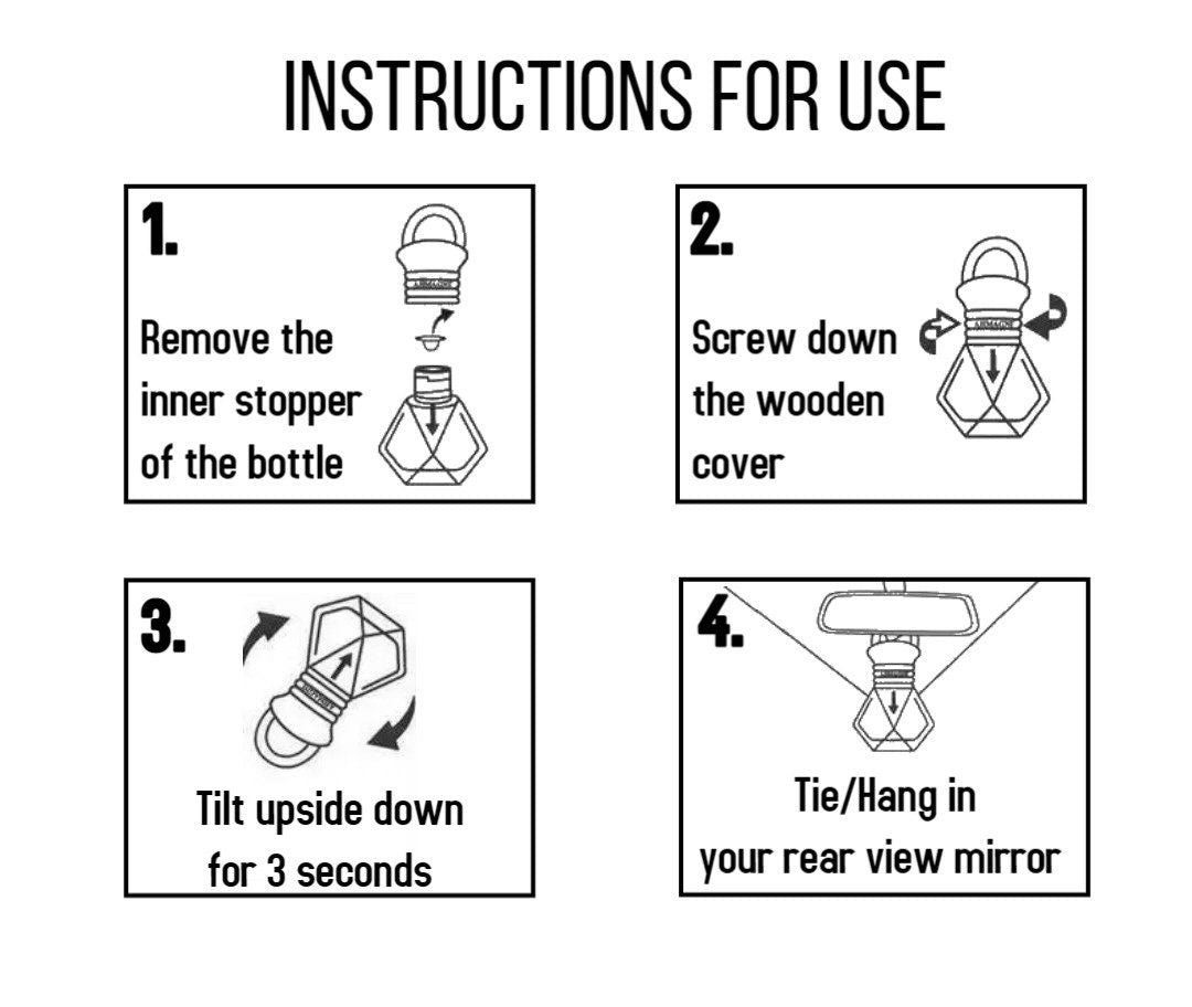 Beach Linen Car Diffuser | Linen Car Diffuser | Hooties Candles