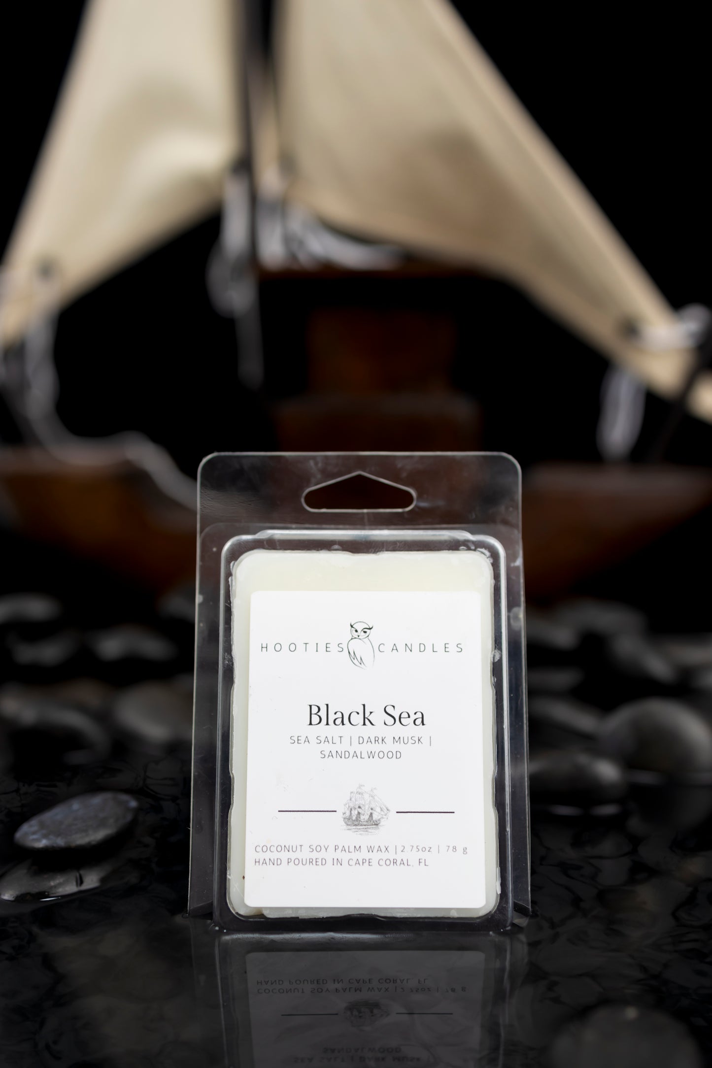 Black Sea Wax Melts | Candle Wax Melts | Hooties Candles