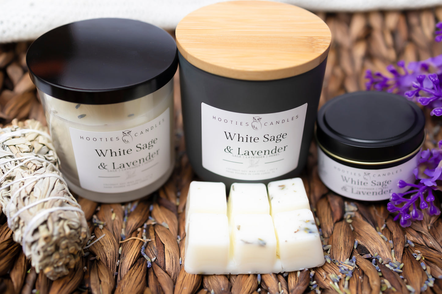 White Sage & Lavender Candle