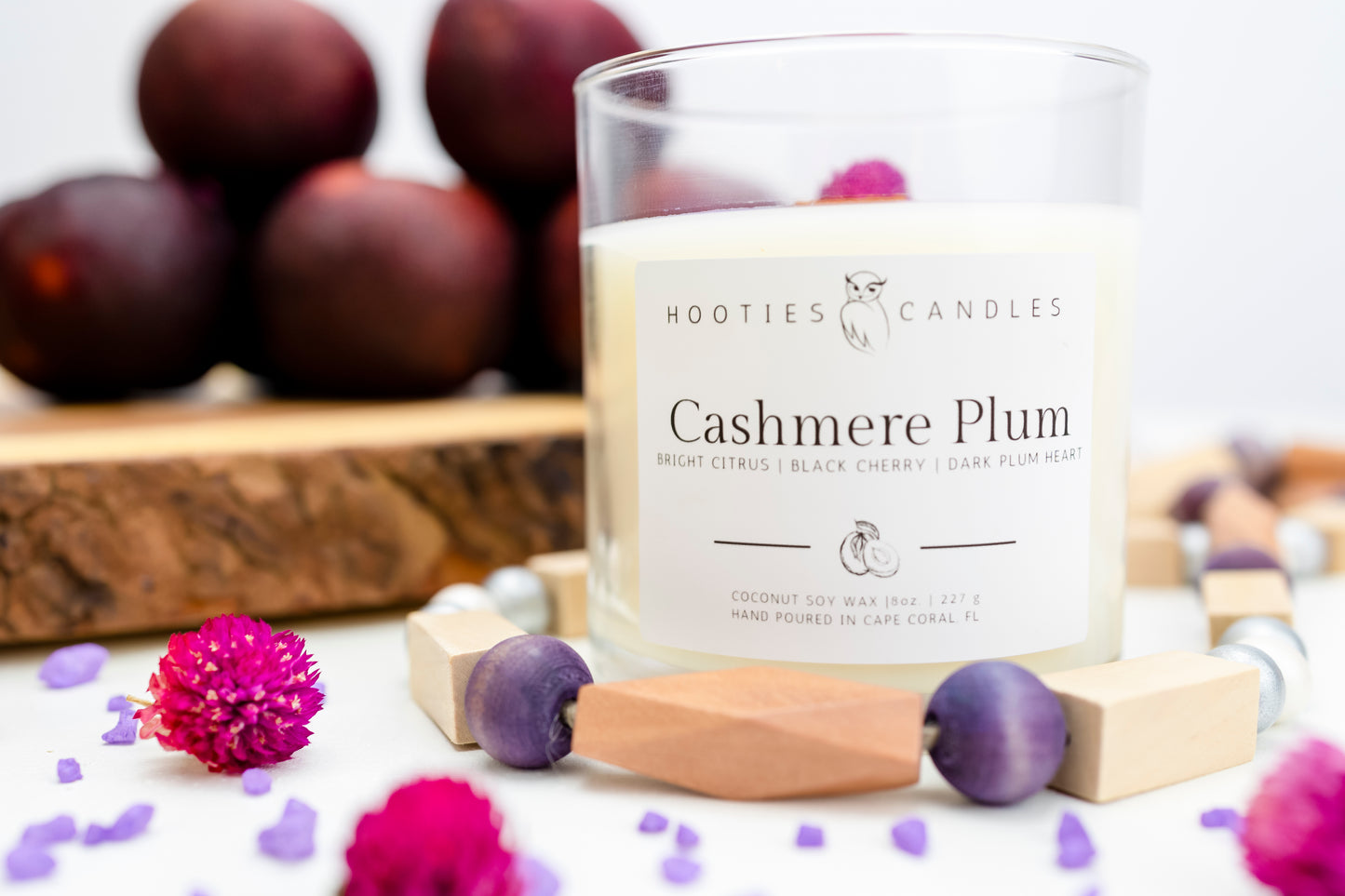 Cashmere Plum Candle
