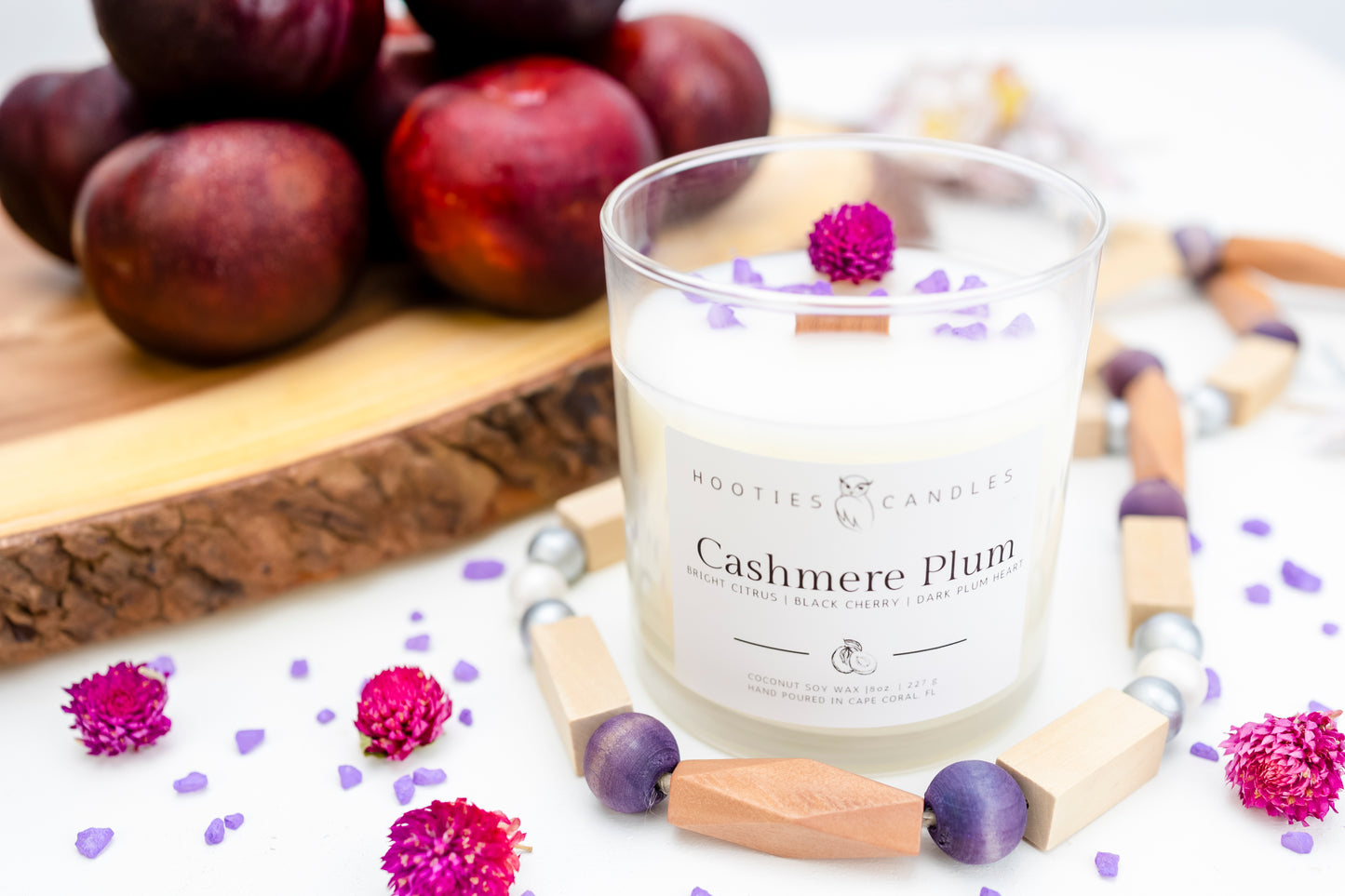 Cashmere Plum Candle