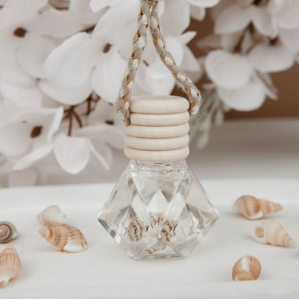 Beach Linen Car Diffuser | Linen Car Diffuser | Hooties Candles