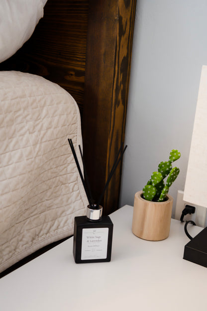 White Sage and Lavender Home Reed Diffuser