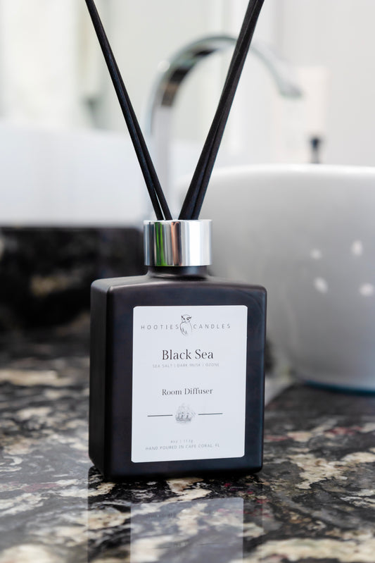 Black Sea Home Reed Diffuser | Best Reed Diffusers | Hooties Candles