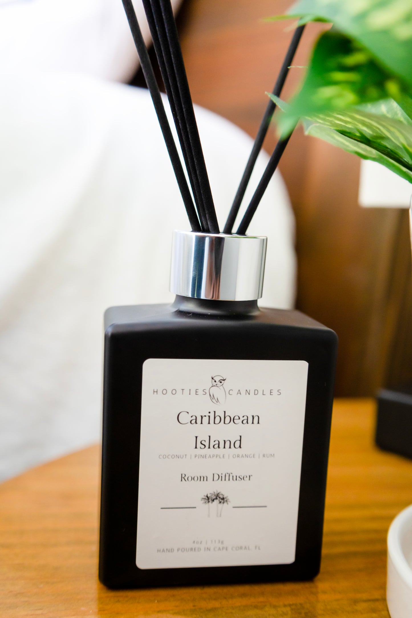 Home Reed Diffuser | Caribbean Reed Diffuser | Hooties Candles