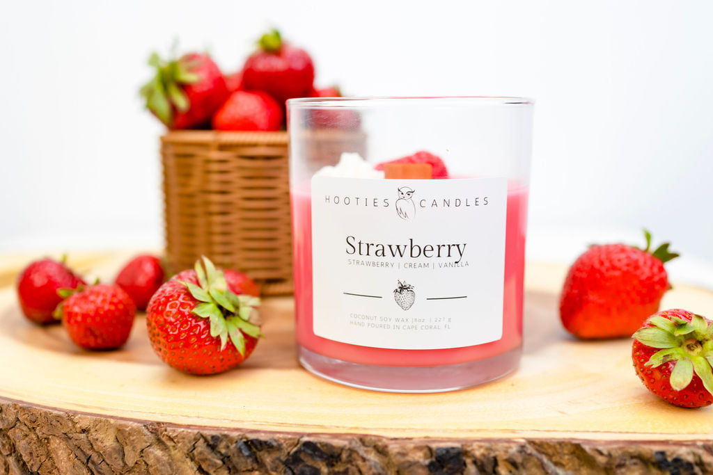 Strawberry Candle