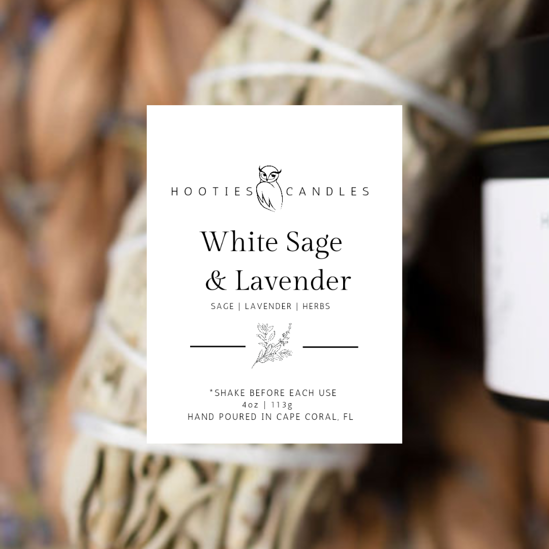 White Sage and Lavender Room/Linen Spray