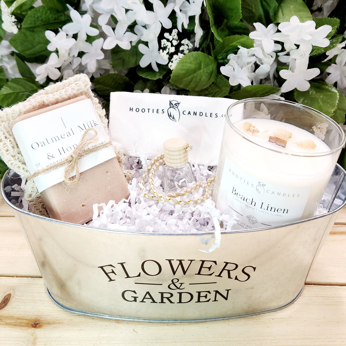 Candle Gift Basket