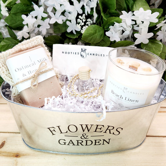 Candle Gift Basket